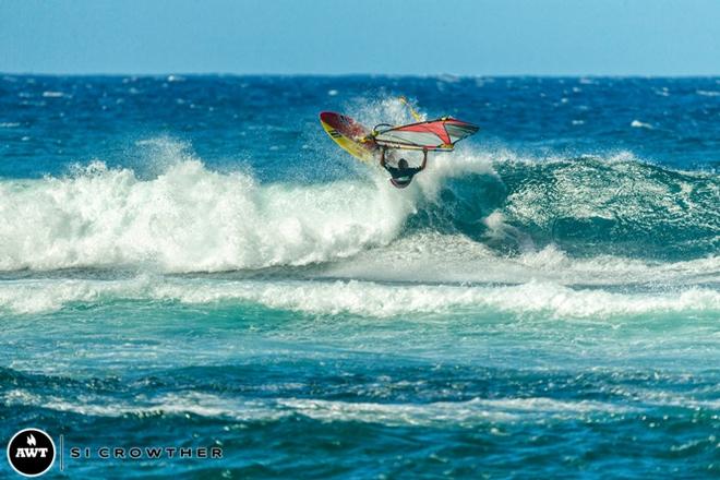 A windy day for high flying amateurs - 2015 NoveNove Maui Aloha Classic © American Windsurfing Tour / Sicrowther